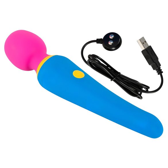 You2Toys bunt. - rechargeable, waterproof massage vibrator (colorful)