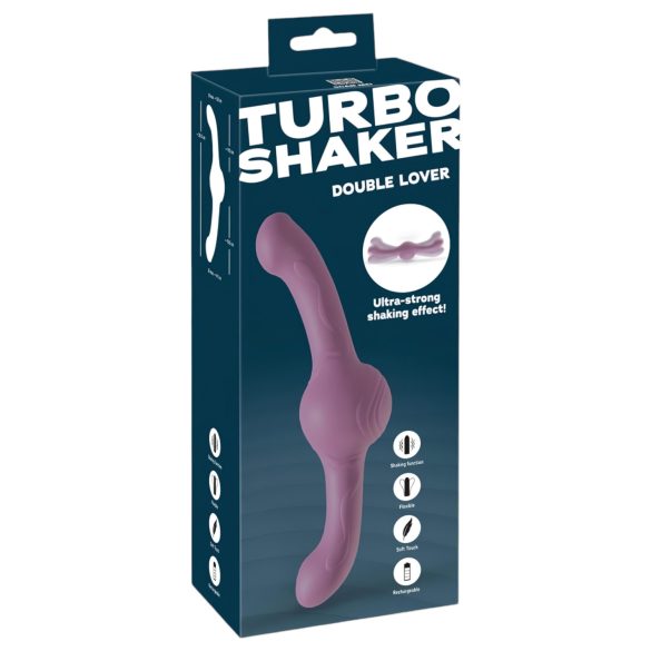 You2Toys Turbo Shaker - Dual-Ended Vibrator (Purple)