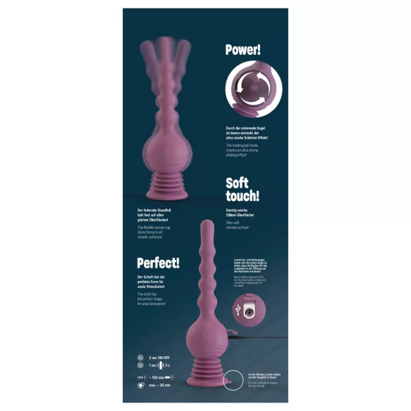 You2Toys Turbo Shaker - Purple Anal Vibrator