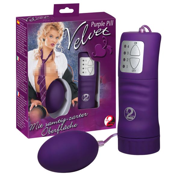 You2Toys - Velvet Touch Vibrating Egg (Purple)