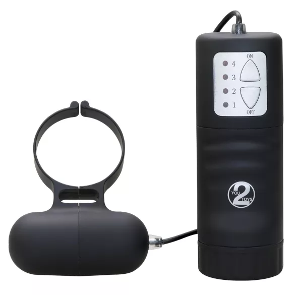 Black Vibrating Pleasure Ring