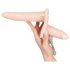 You2Toys - Strap-On Duo Vibrator - Natural