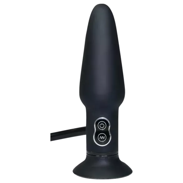 You2Toys True Black - Inflatable Anal Vibrator (Black)