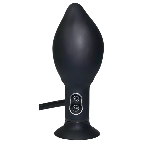 You2Toys True Black - Inflatable Anal Vibrator (Black)