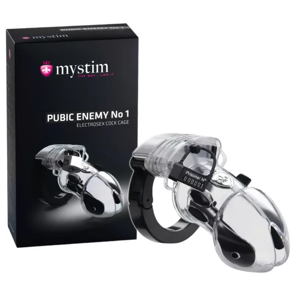 Mystim Pubic Enemy No 1 - Electro Stimulation Penis Cage