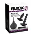 Black Velvet 4-Piece Anal Vibrator Set
