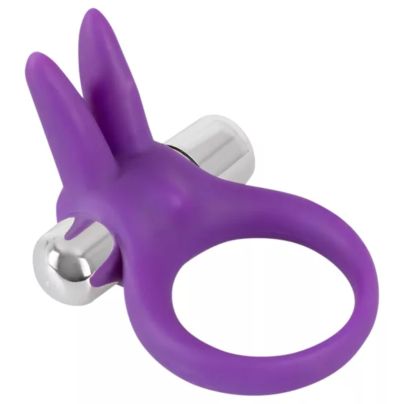 SMILE Rabbit - Vibrating Penis Ring (Purple)