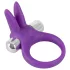 SMILE Rabbit - Vibrating Penis Ring (Purple)