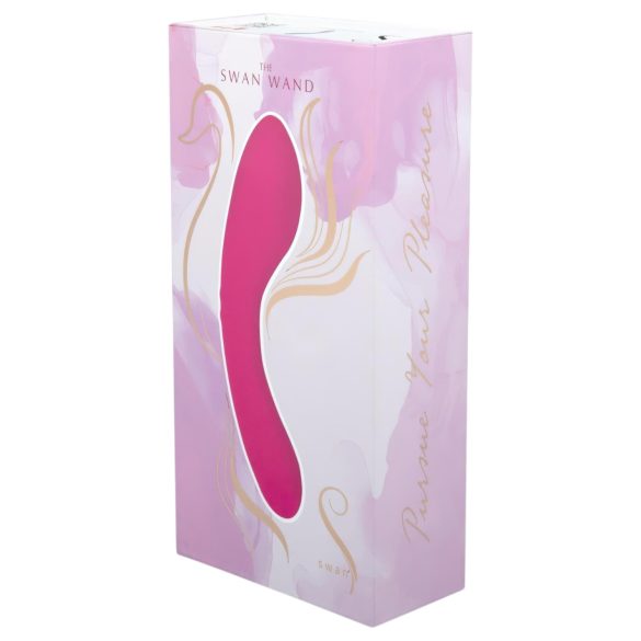 The Swan Wand - Rechargeable Massager Vibrator (Pink)