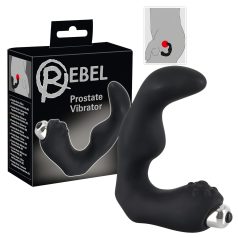 Rebel - Curved Prostate Vibrator (Black)