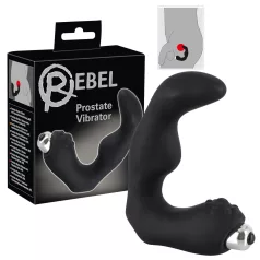 Rebel - Curved Prostate Vibrator (Black)