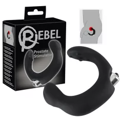 Rebel - Curved Prostate Massager (Black)