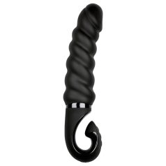   Gvibe G-jack 2: Rechargeable, Waterproof Silicone Vibrator (Black)