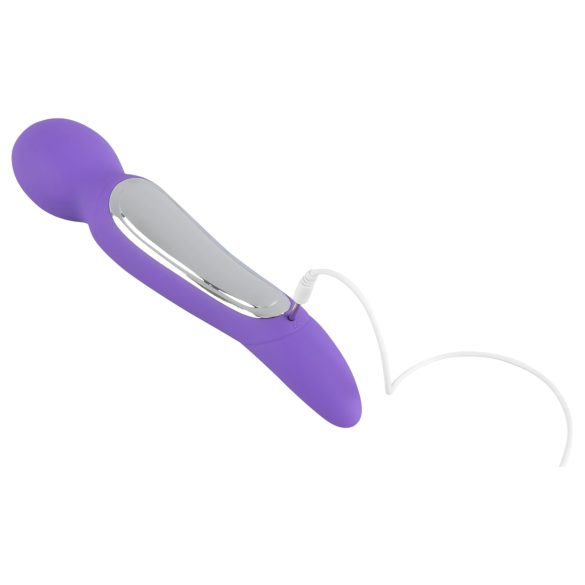 SMILE Wand - Dual Motor Massager Vibrator (Purple)