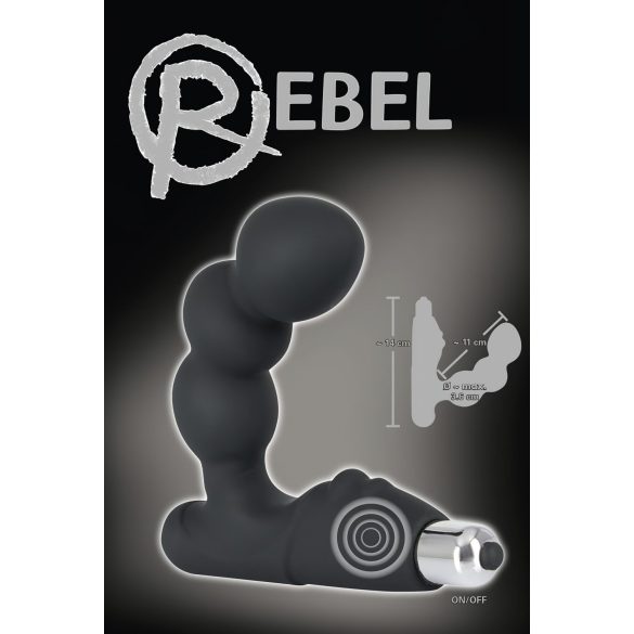 Rebel - Spherical Prostate Massager (Black)