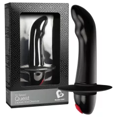   Quest - Beginner's Prostate Massager with 10 Vibration Modes (Black)