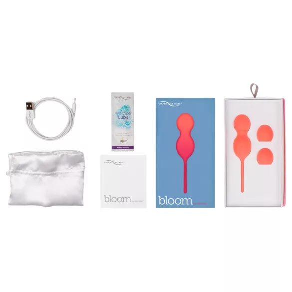 We-Vibe Bloom - Kegel Balls with Adjustable Weights (Orange)