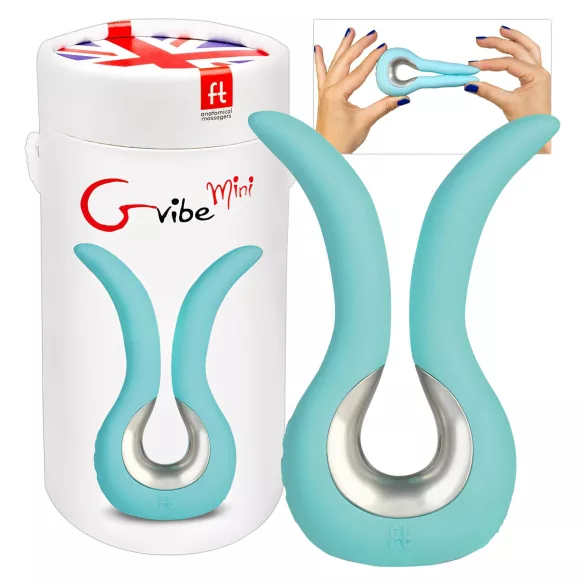 G-vibe Mini - USB Rechargeable Silicone Vibrator (Mint)