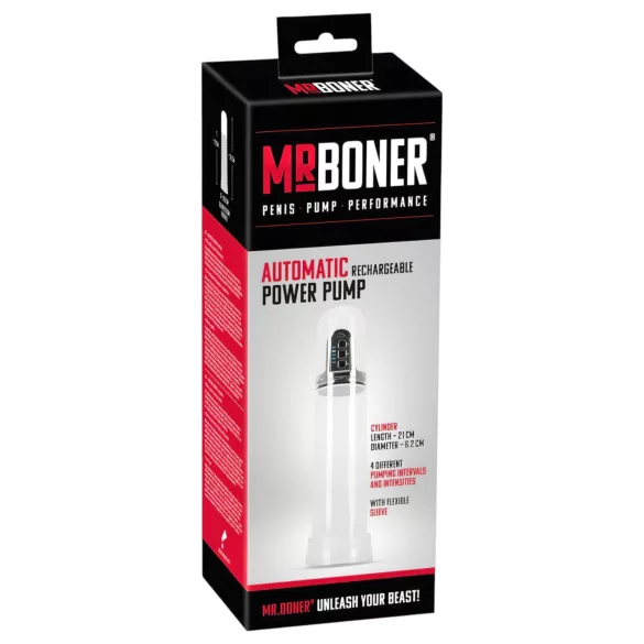 Mister Boner Auto - Rechargeable Penis Pump