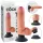 King Cock 7" Suction Cup Vibrator (18 cm) - Natural