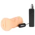 Easy Job Ruth - Lifelike Vibrating Faux Vagina (Natural)