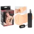Easy Job Ruth - Lifelike Vibrating Faux Vagina (Natural)
