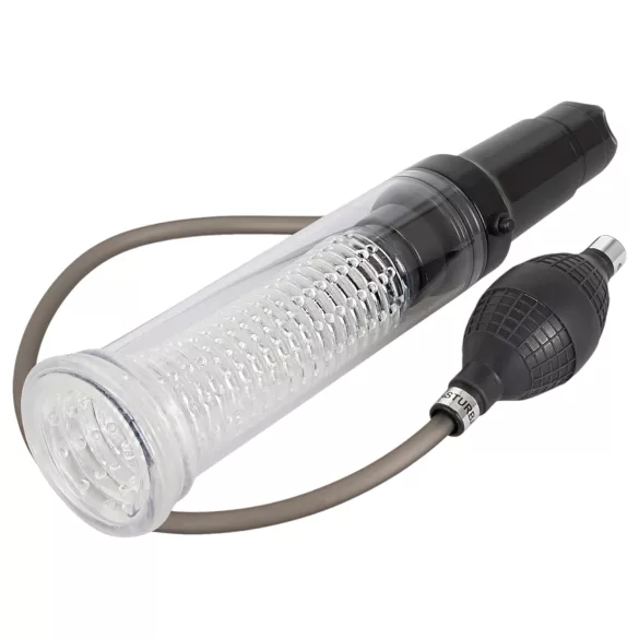 You2Toys - 2in1 - Penis Pump & Masturbator Combo (Clear)