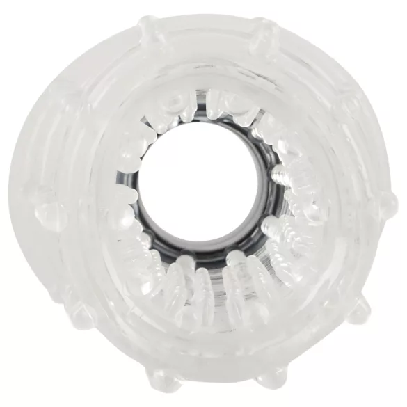 You2Toys - 2in1 - Penis Pump & Masturbator Combo (Clear)