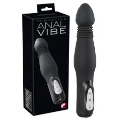 You2Toys - Black Thrusting Anal Vibrator