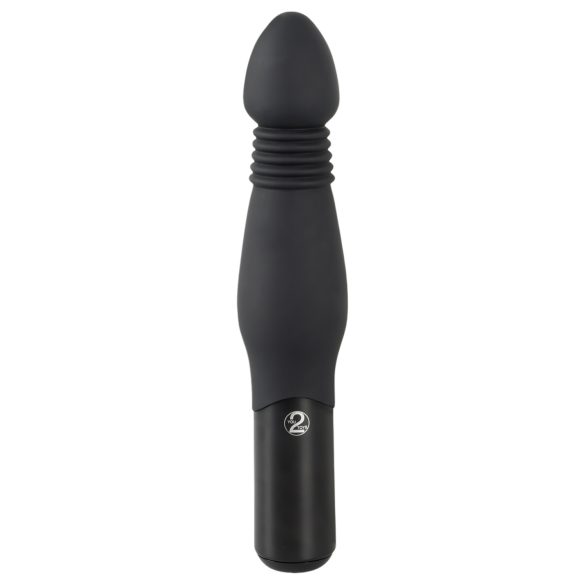 You2Toys - Black Thrusting Anal Vibrator