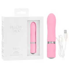 Pillow Talk Flirty - Rechargeable Wand Vibrator (Pink)
