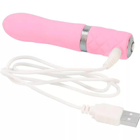 Pillow Talk Flirty - Rechargeable Wand Vibrator (Pink)