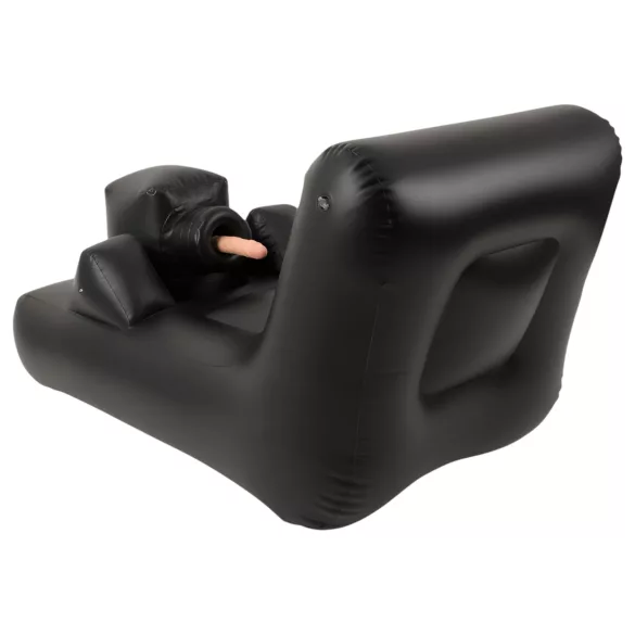 Dark Magic - Battery-Operated Pleasure Machine with Bed (Black)