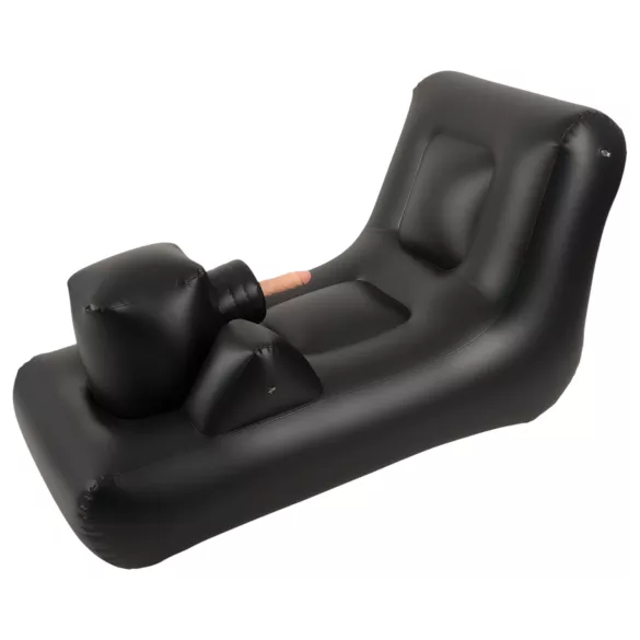 Dark Magic - Battery-Operated Pleasure Machine with Bed (Black)