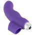 SMILE Wave Silicone Finger Vibrator (Purple)