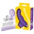SMILE Wave Silicone Finger Vibrator (Purple)