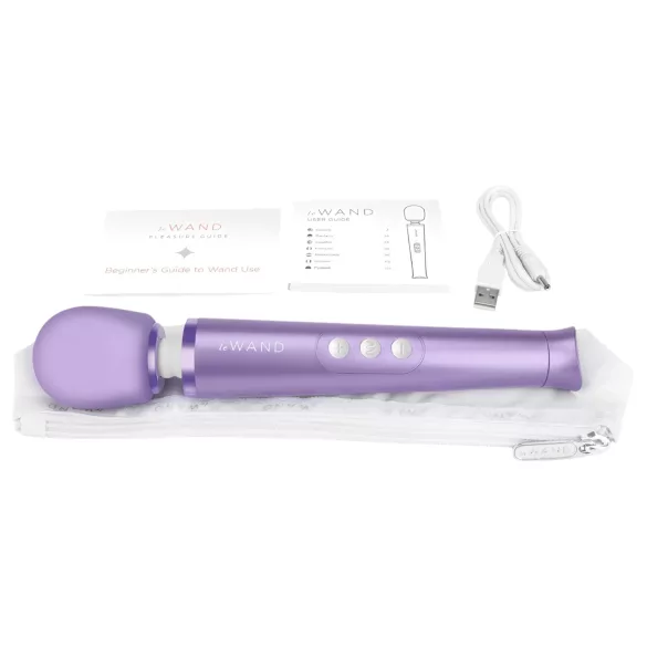 Le Wand Petite - Exclusive Cordless Massager Vibrator (Purple)