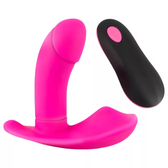 SMILE Panty - Rechargeable Remote-Controlled Vibrator (Pink)
