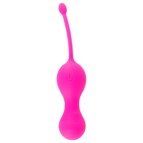 SMILE Love Balls - Rechargeable Pink Vibrating Egg with Remote Control