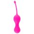 SMILE Love Balls - Rechargeable Pink Vibrating Egg with Remote Control