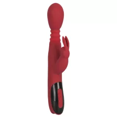   You2Toys Massager - thrusting-rotating, warming G-spot vibrator (red)