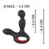 You2Toys Massager - Rotating, Heating Prostate Vibrator (Black)