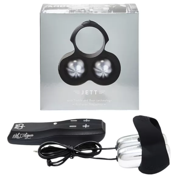 HOT Octopuss JETT - Dual Motor Vibrating Stroker (Black)