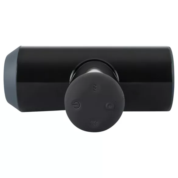 Rebel - Rechargeable, Pulsating & Vibrating Masturbator (Black)