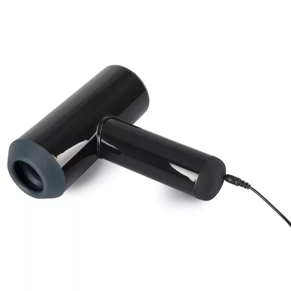 Rebel - Rechargeable, Pulsating & Vibrating Masturbator (Black)