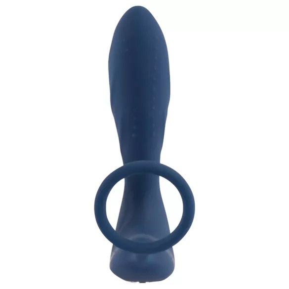 You2Toys Prostate Plug - Blue Anal Vibrator with Cock Ring