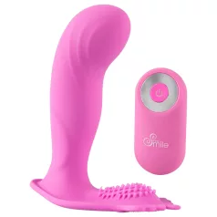   SMILE G-Spot Panty - wearable, rechargeable, remote-controlled vibrator (pink)