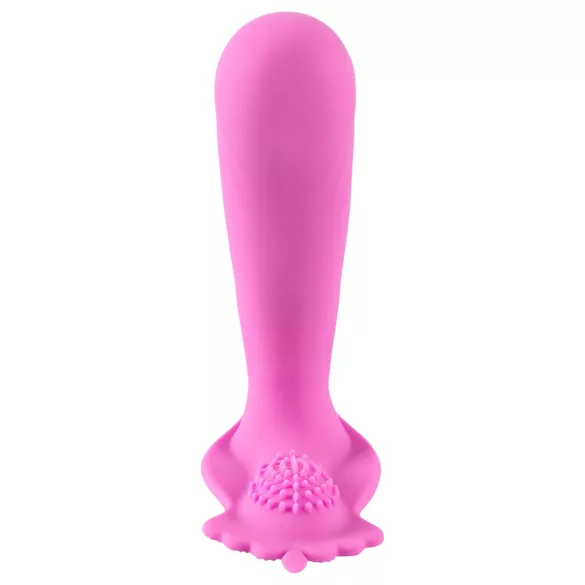 SMILE Rechargeable G-Spot Vibrator Panty with Remote Control (Pink)