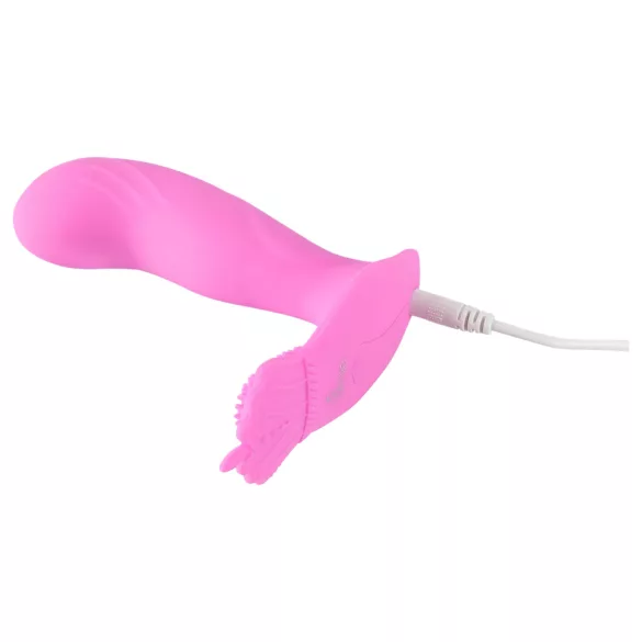 SMILE Rechargeable G-Spot Vibrator Panty with Remote Control (Pink)