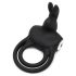 Happyrabbit Cock - Waterproof Rechargeable Penis & Testicle Ring (Black)